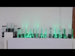 쉽게 설치 알루미늄 U 채널 유리 릴링 현대 LED 조명