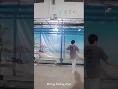 열 차단 안전 유리 알루미늄 접착문 상업 발코니 접착문