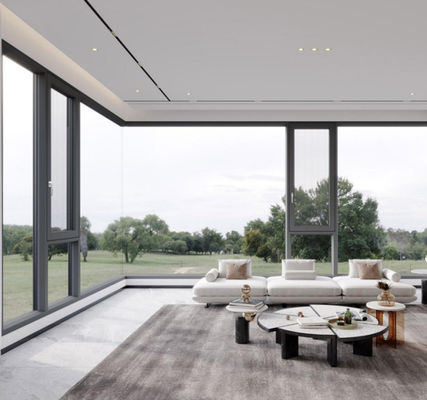 간편 유지보수 알루미늄 스윙 윈도우 부식 저항 스윙 유리 창