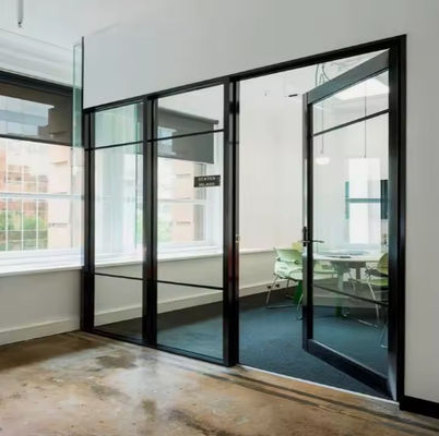 벽 분리장 내부 알루미늄 스윙 도어 맞춤형 프랑스 캔세트