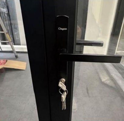 에너지 효율성 알루미늄 접착문 두꺼운 프로필 유리 접착문