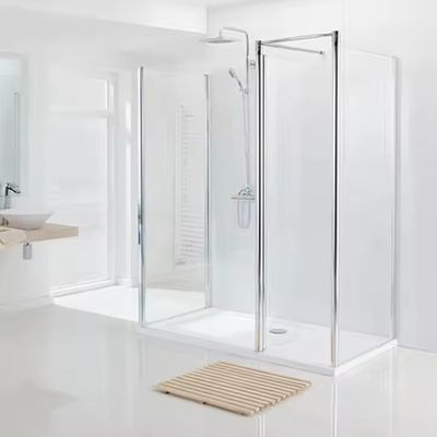 내부 유리 칸막이 문, 1.4mm 프로파일 두께, 반투명 유리, 50년 수명