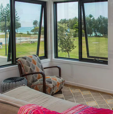 고 보안 알루미늄 프레임 기울기 및 턴 창문