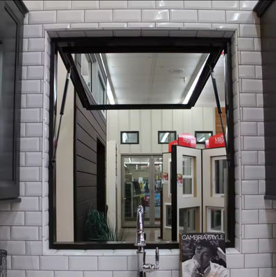 고 보안 알루미늄 프레임 기울기 및 턴 창문