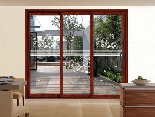 탄탄한 알루미늄 프로필 슬라이딩 도어