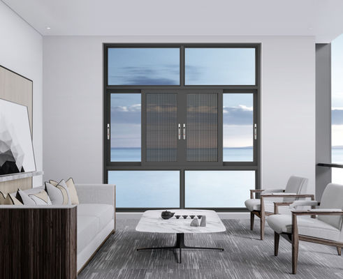 SZG 캐시먼트 오픈 알루미늄 스윙 윈도우 스테인리스 스틸 하드웨어