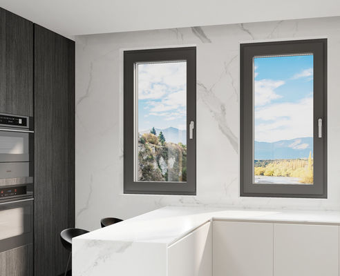 SZG 캐시먼트 오픈 알루미늄 스윙 윈도우 스테인리스 스틸 하드웨어