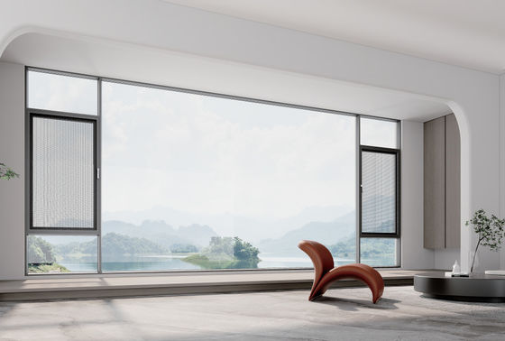 안전 laminated 유리 알루미늄 Casement 창문 유지 보수 저항