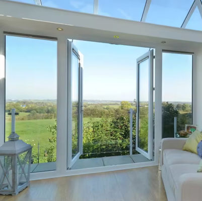 파우더 코팅 알루미늄 스윙 도어