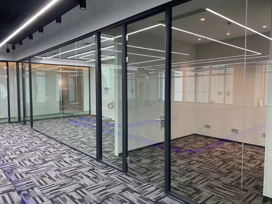 단열 된 맑은 유리 알루미늄 스윙 부엌 문 사용자 정의