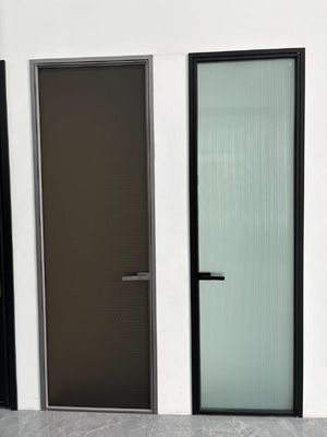 벽 분리장 내부 알루미늄 스윙 도어 맞춤형 프랑스 캔세트