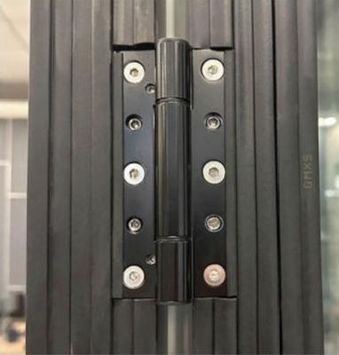 가중 용량 접이식 유리 문 설치 가 쉬우며 원활 한 운영