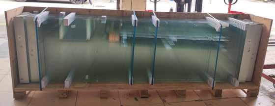 알루미늄 프레임 접는 유리 Patio 문 높은 보안 허리케인 저항