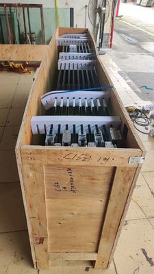 부식 저항 알루미늄 접기 문 열 틈 슬림 라인 알루미늄 쌍 접기 문