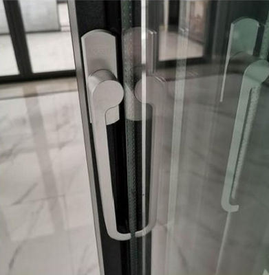 부식 저항 알루미늄 접기 문 열 틈 슬림 라인 알루미늄 쌍 접기 문