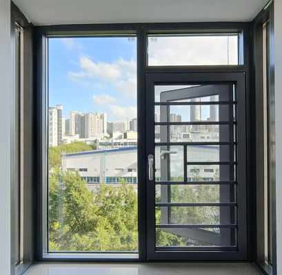 고 보안 잠금 가능 창문 스윙 다점 잠금으로 열