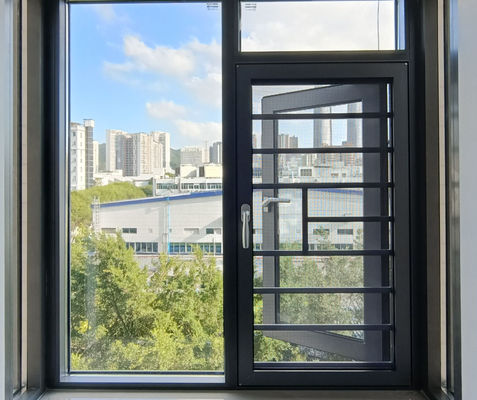 고 보안 잠금 가능 창문 스윙 다점 잠금으로 열