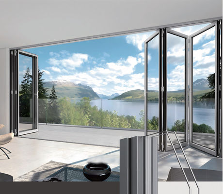 열 차단 안전 유리 알루미늄 접착문 상업 발코니 접착문