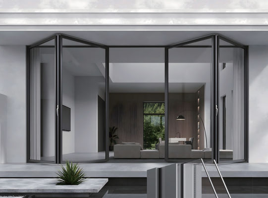 열 차단 안전 유리 알루미늄 접착문 상업 발코니 접착문