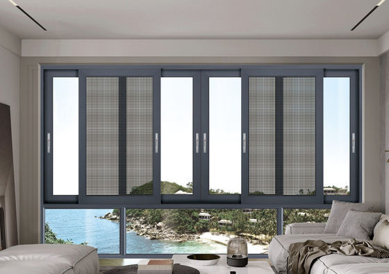 커스터마이징 알루미늄 슬라이딩 창 교체 템퍼 라미네이트