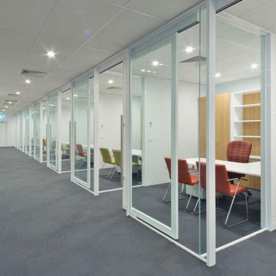 상업용 내장음파 차단 유리 벽 개인 정보 보호