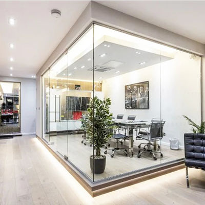 상용 사무실 유리 벽벽 높은 보안 간편 유지 보수