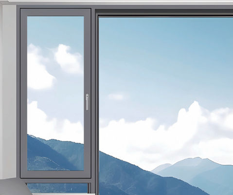 단열된 틸트 턴 알루미늄 창문 에너지 절약 및 간편한 유지 보수