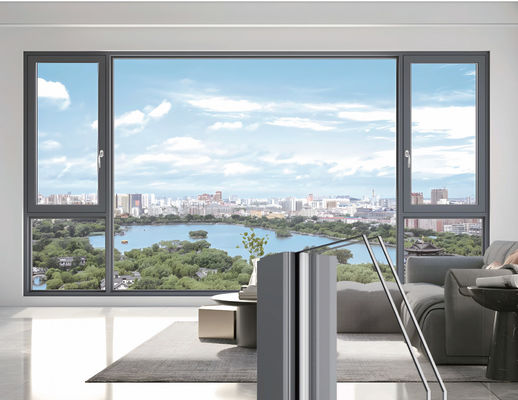 단열된 틸트 턴 알루미늄 창문 에너지 절약 및 간편한 유지 보수