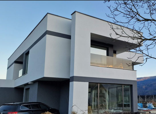 맞춤형 부드러운 프레임리스 유리 발루스트라드 먼지 방지 및 쉬운 청소