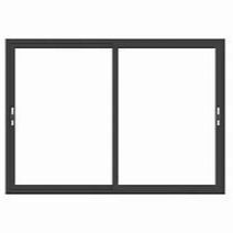 건축용 스테인리스 스틸 하드웨어와 함께 열 분쇄 알루미늄 창문