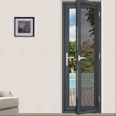 알루미늄 쌍 유리 스윙 도어 매장 앞 알루미늄 쌍 힌딩 도어