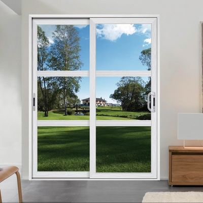 성능 튼튼한 내구성 큰 슬라이딩 유리 문 50 년의 긴 수명