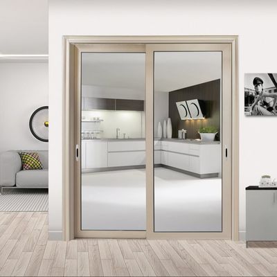 석유 연기를 방지하기 위해 장수 알루미늄 슬라이딩 도어 50 년 수명 및 높은 에너지 효율