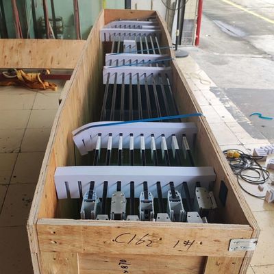 맞춤형 사이즈 알루미늄 양복형 외관 문 내구성 다 패널 열 단열