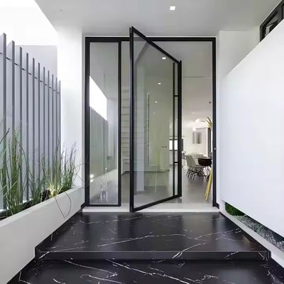 고객 만족을 위해 EPDM 고무 봉인 스트립과 알루미늄 프레임 유리 회전 문