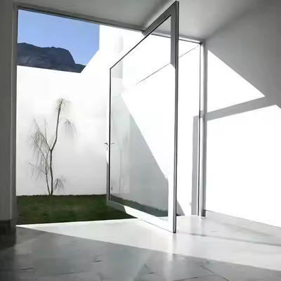 고객 만족을 위해 EPDM 고무 봉인 스트립과 알루미늄 프레임 유리 회전 문