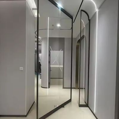 고객 만족을 위해 EPDM 고무 봉인 스트립과 알루미늄 프레임 유리 회전 문