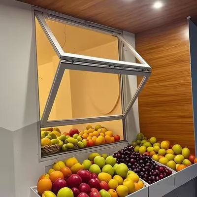 알루미늄 접이식 창문 소음 단열 이중 유리 및 고체 온화 유리