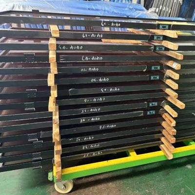 이중 유리 투명한 유리 문 중량 용량 열 격리 된 두 번 접는 문