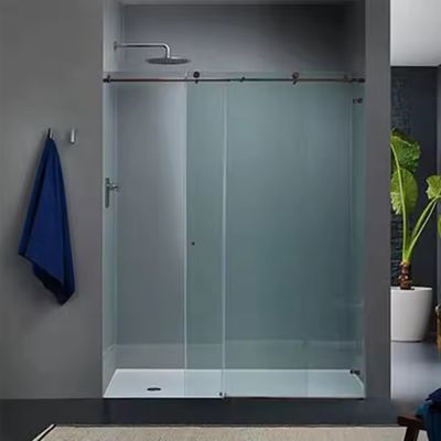 내부 유리 칸막이 문, 1.4mm 프로파일 두께, 반투명 유리, 50년 수명