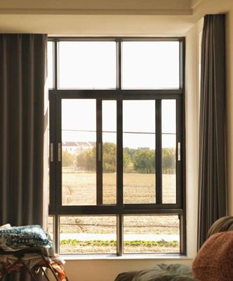 단열 브레이크 방풍 자외선 차단 알루미늄 슬라이딩 창문 (강화 유리 포함)