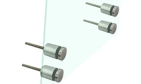 스테인리스 스틸 스탠드오프 장착 패널 홀더 볼트 하드웨어 야외 계단 발코니
