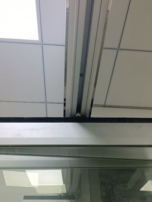 태풍 저항성 온화 유리 두꺼운 문 고 보안 사용자 정의