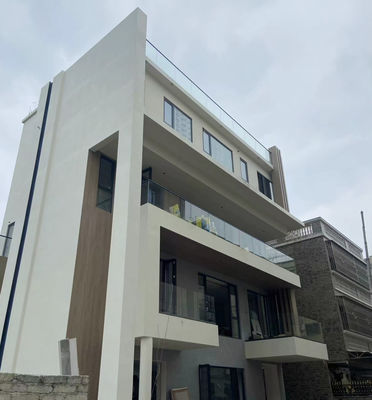 안전하고 현대적인 야외 울타리를 위한 맞춤형 프레임리스 유리 릴링 시스템