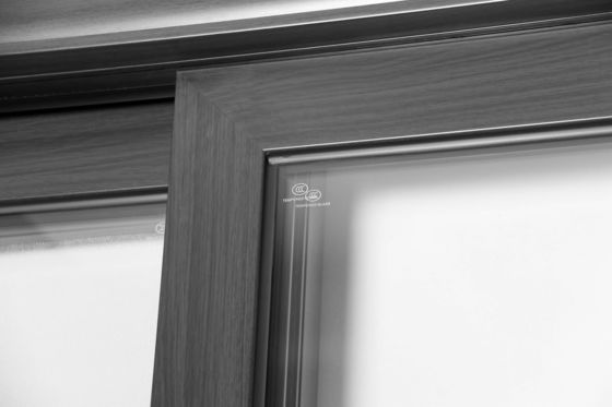 석유 연기를 방지하기 위해 장수 알루미늄 슬라이딩 도어 50 년 수명 및 높은 에너지 효율