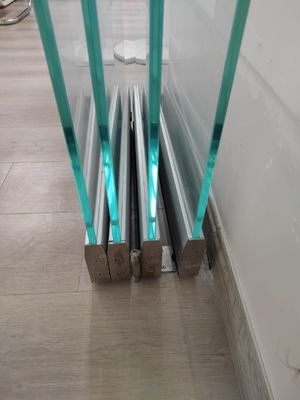 상업용 건물용 단열 유리 알루미늄 양복형 외관 문 에너지 설계